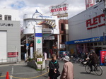 こちらの商店街はほぼ当時のまま。
