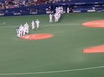 勝利のハイタッチ!!
