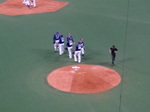 勝利のハイタッチ!!