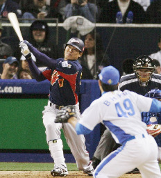コースケ、意地の一発!!