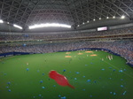 ドーム天井目掛けて飛んだー!!